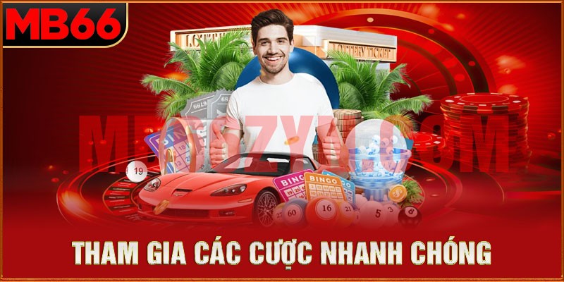 Tham gia trải nghiệm cá cược chỉ với 3 bước thực hiện đơn giản