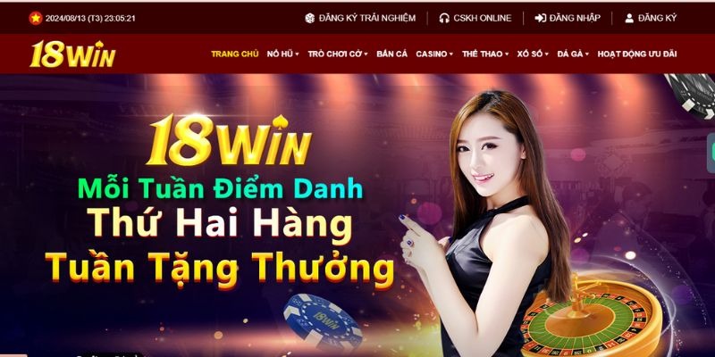 Tổng hợp những ưu điểm của trang chủ 18Win